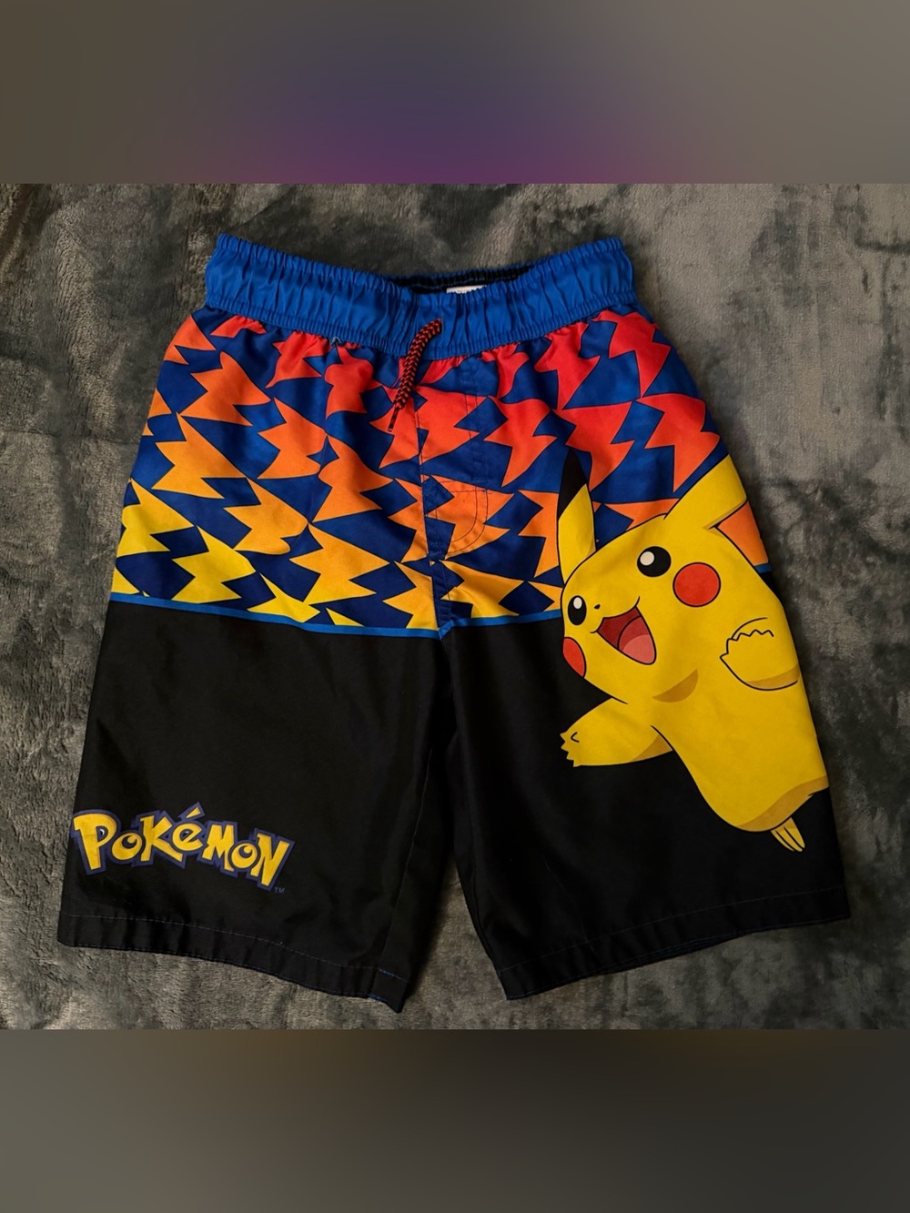 Boys Pokemon swim trunks Size Medium
